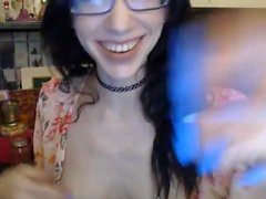 Nerdy Webcams Baby Onanieren Ihre Pussy