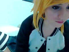 Emo teini becka soolo webcam -itsetyydytys porno