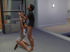 SIMS blowjob