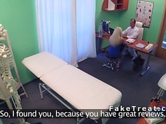 Doctor bangs tattooed blonde in hospital