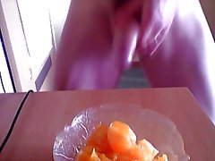 Salade de orange avec coin