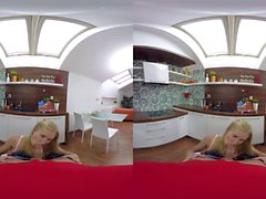 VR BANGERS-Violette Rose Anal baise le voisin voisin