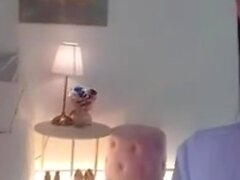 Layla Rose masturbándose en la cámara web en un video en solitario caliente