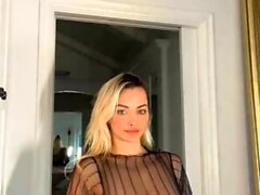 Lindsey Pelas Veja através do vídeo de transmissão ao vivo superior vazado