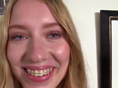 Amateur Blonde Teen Plays Solo with Toy Webcam Porn