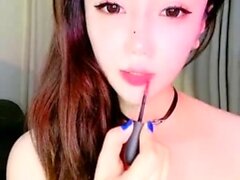 Stacked brunette goes solo toys and masturbation