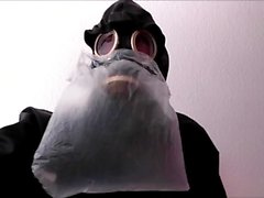 Rubber Gasmask Bag Breathplay