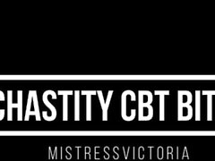 Mistress Victoria - Castità CBT Umiliazione Bitch con