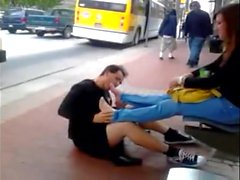 public foot femdom