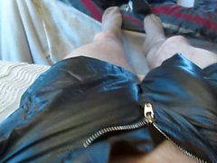 Couro shorts., Esfregue, cana meu burro e cum!