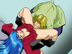 Japanese anime hot fucking from behind in the