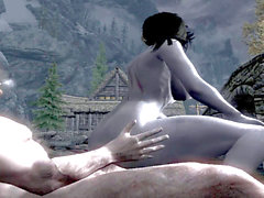 Skyrim lesbian, lesbian sfm, kendra lust training