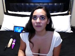 Teen Big Boobs Tyttöystävä Striptease