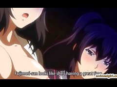 Japonais coeds anime groupe tentacules sexe