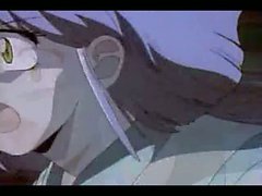 Lesbisch Vampirmädchen saugt noch eine geile Mädchens - Anime Hentai Film 79