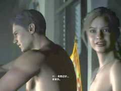 Doaxvv Honoka nude mod, ereccion, Resident Evil alaston mies mod