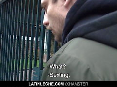 LatinLeche - Fucking A Straight Stud On The Street