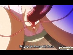 Japon uyuşturucu anime grubu dokunaçlar seks