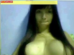 19 de anos tailandesa Skinny A Menina Com Grande Boobs a Msn de Webcam