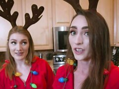 Bffs - Naughty Teens Fucked santa lomalla