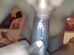 Boquete quente leva a uma desagradável Facial - POV