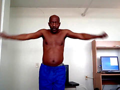 Dan St. Louis ebony masculine Bottom, Exercise, Ass For male Black Male Tops 2