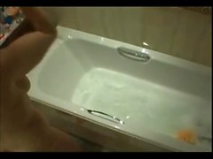 Vids ocultos de la ducha de la leva amaing adolescente en la ducha