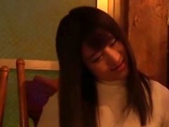 Subtitled tan Japanese amateur double handjob blowjob