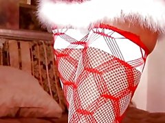 Huge tits babes in stockings fucking Santa