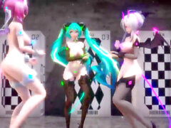 ballo MMD, Miku, passo mmd