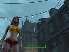 Fallout quattro schoolgirl sexy di due