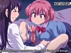 Hentai Babes tener algo de diversión lesbiana