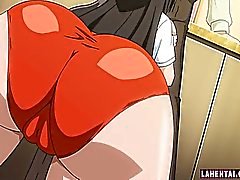 Grosse titted Hentaigirl saugt und wird gefickt