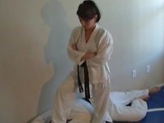 Goddess Megan Karate