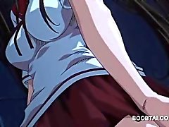 Del brunette di hentai superlativo figa leccata and fucked in base