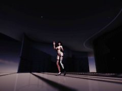 MMD Saltar em Sombras Gishinanki Yuuka Kazami dança