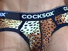 Bulges e músculos em Cocksox tiro Underwear, cuecas, roupa de banho