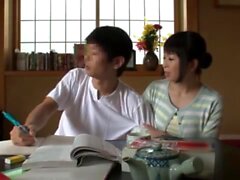 Asiatischer Amateur in ihrer haarigen japanischen Muschi gefickt