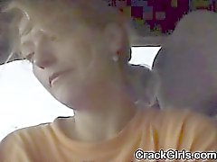 Mature blonds Crack de putain Sucking Dick In Car du public