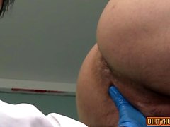 médecin musculaire sexe anal avec éjac