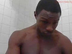 Negro Pantera tomar un baño atractivo !!