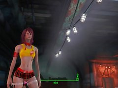 Di Fallout a 4 schoolgirl sexy della