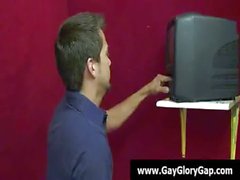 Гомосексуалистам хардкора Gloryhole а геи Handjobs 32