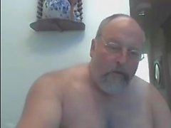 Pelo nudo Dad in Webcam