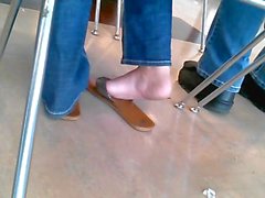 latina sexy feet at the DMV