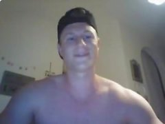 Hot guy se déconnecte sur webcam