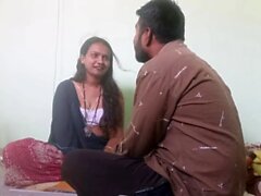 Самая романтическая индийская пара домашний секс с дези женой
