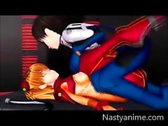 Di Asuka Shinji in 3D Anime .