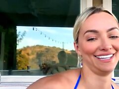 Lindsey Pelas Sexy Blue Thema Livestream Video durchgesickert