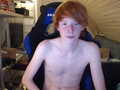 Danimarka Redhead Viking Bi Boy - ABD'de Camshow = Gudheadt 4